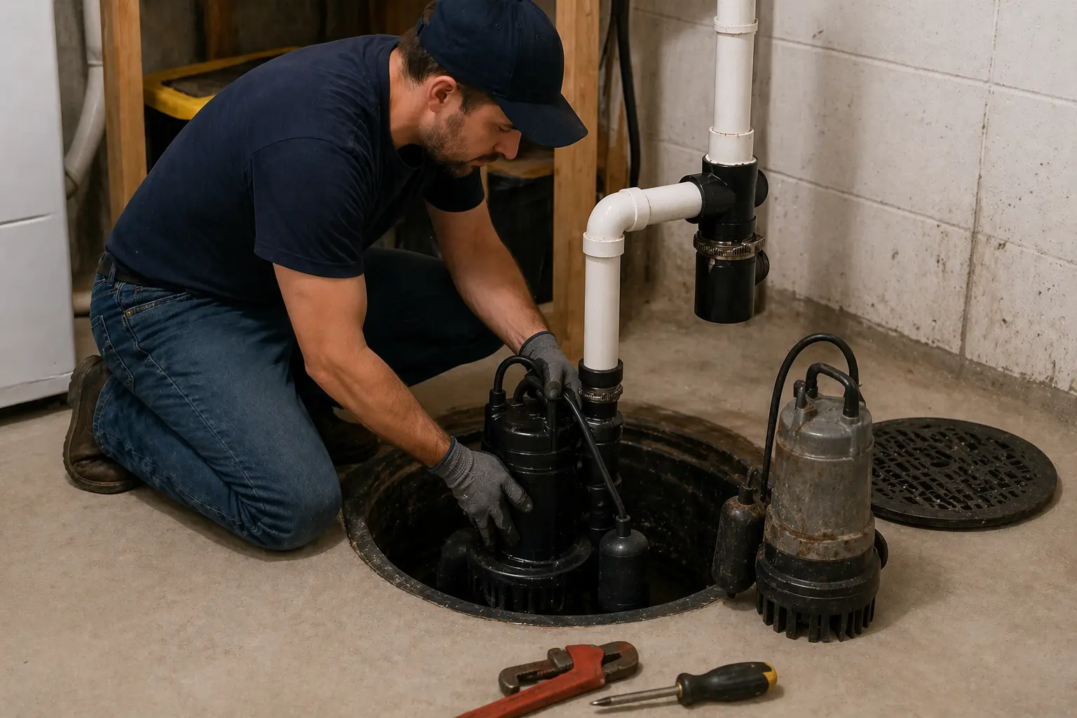 Sump pump repair Niagara On The Lake